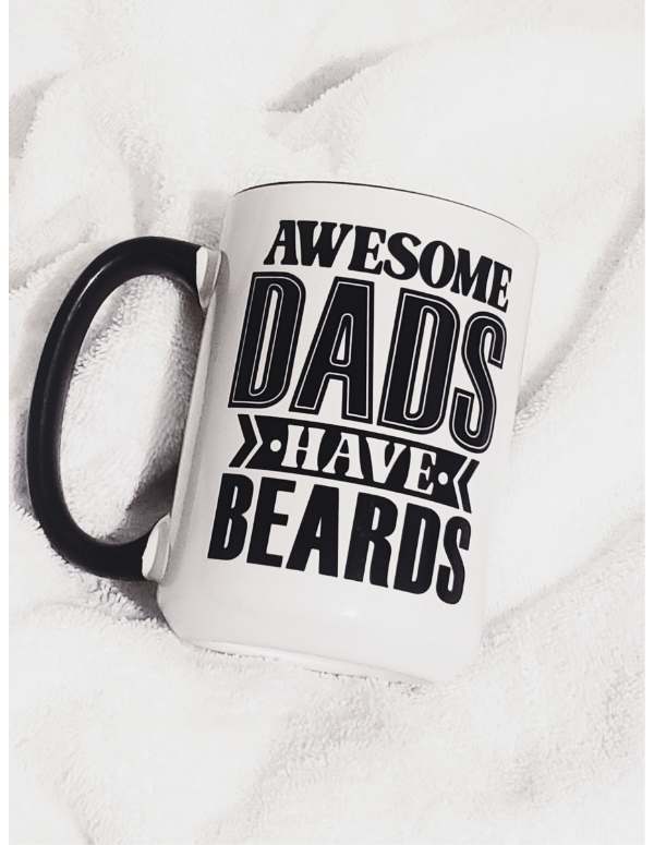 Dads With Beards Are Cooler Coffee Mug [HOT COFFEE, COOL DAD] –  dadswithbeards