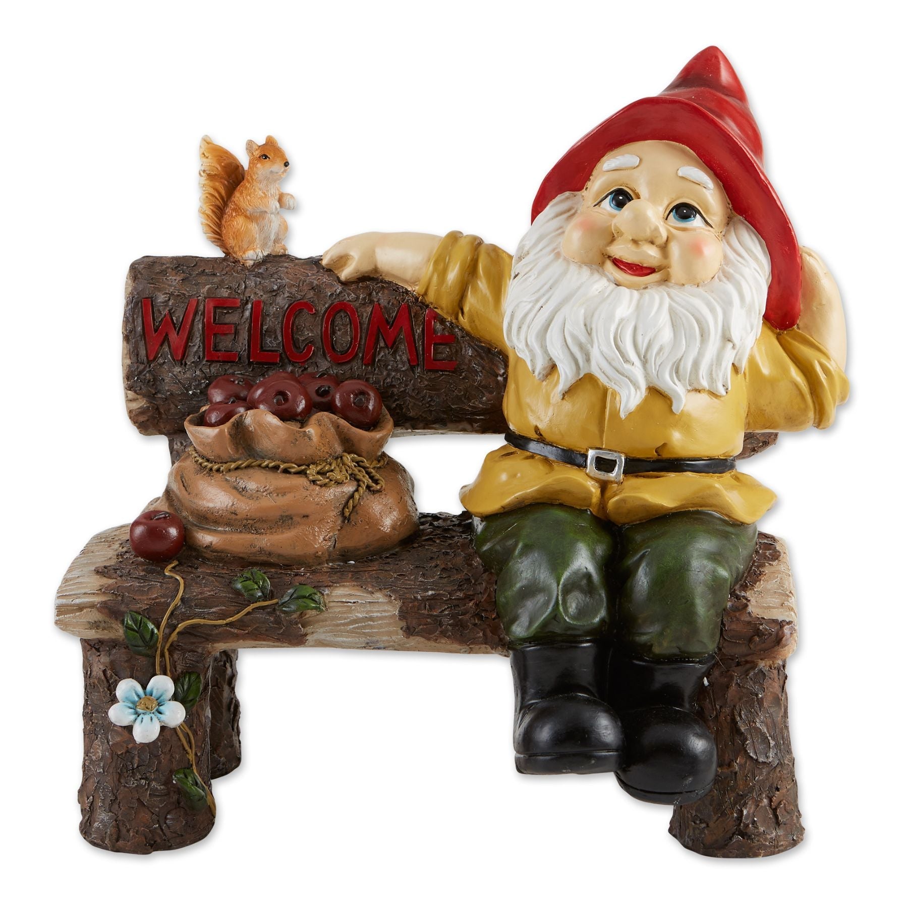 Garden Gnome Greeting Sign - Saunni Bee - Sculptures & Statues