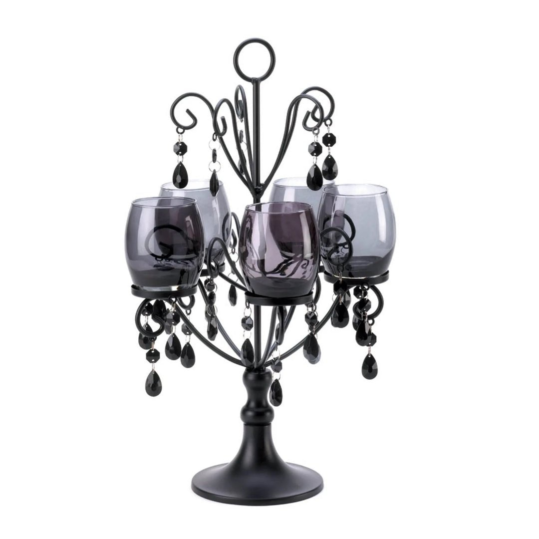 Midnight Elegance Candelabra - Saunni Bee - Candelabra