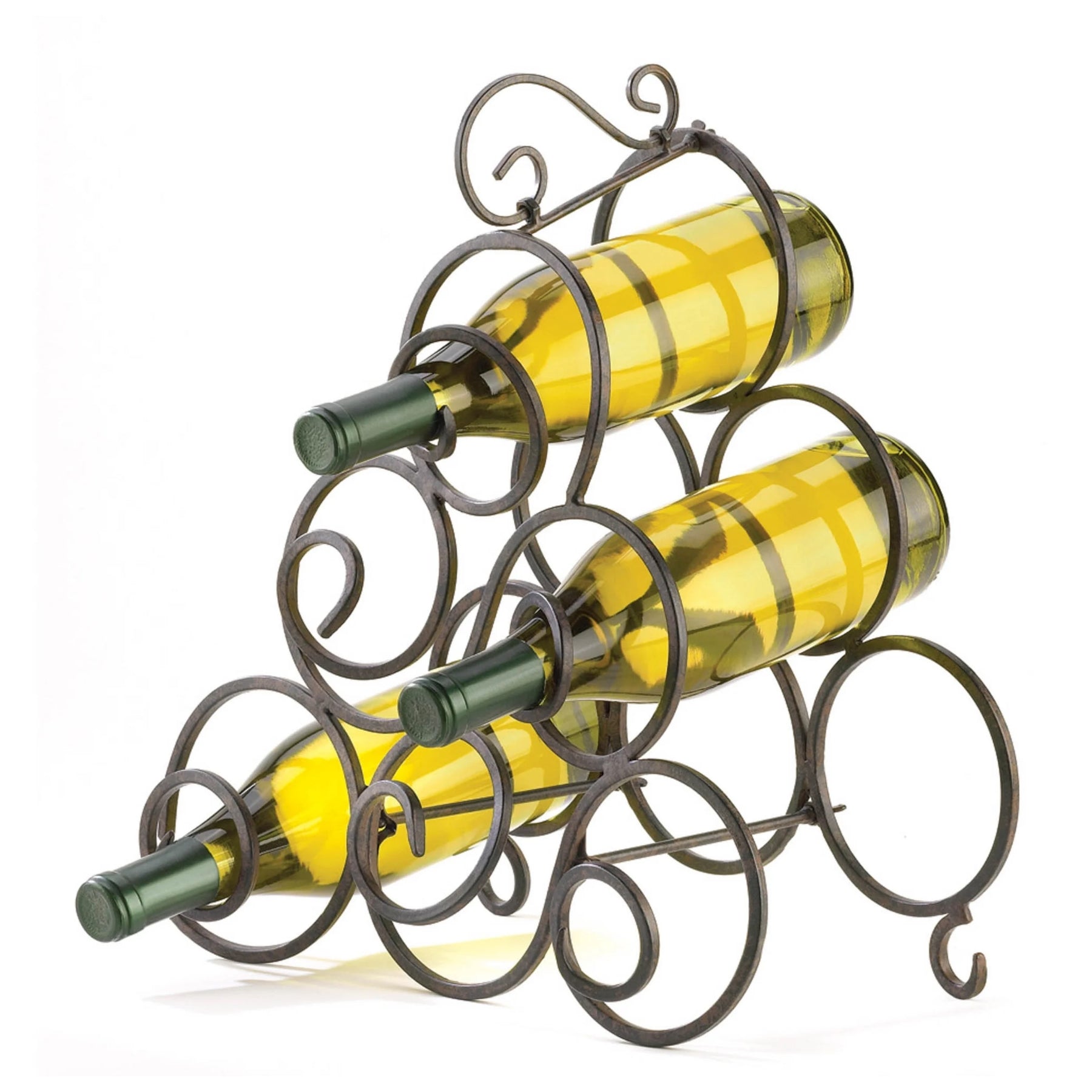 Scrollwork Wine Rack - Saunni Bee - Wine Bottle Holders