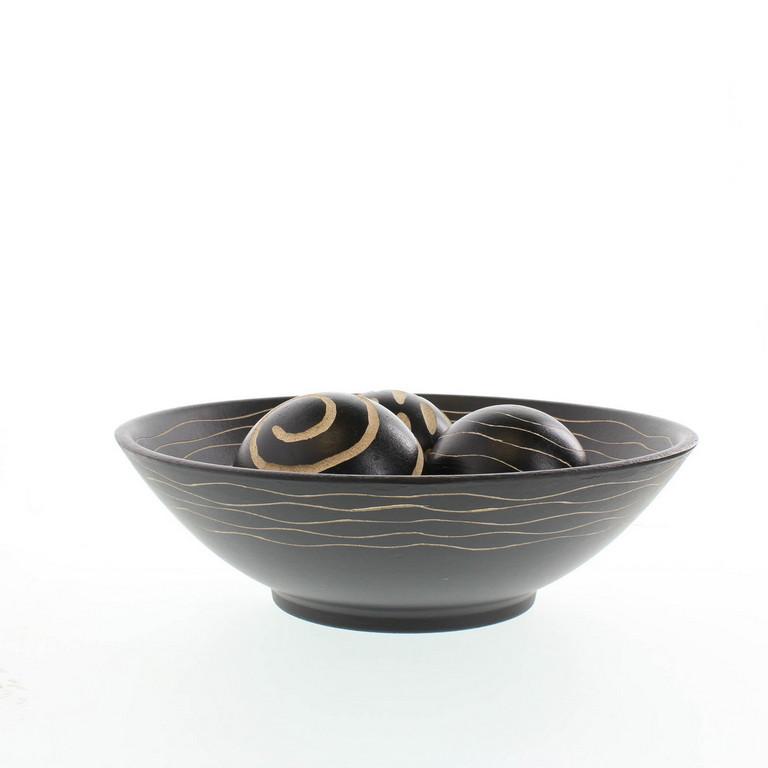 Artisan Deco Bowl and Balls - Saunni Bee - Home Decor