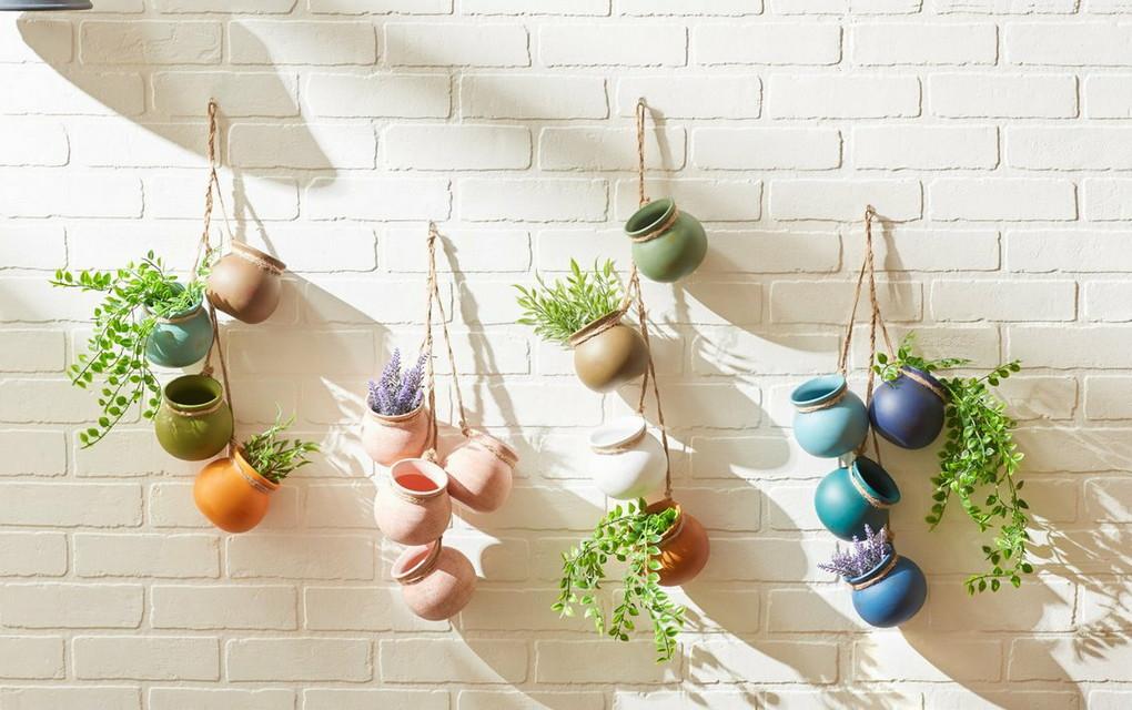 Dangling Mini Pots - Saunni Bee - Home Decor